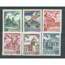 Polonia - Aereo Yvert 34/9 ** Mnh Aviones