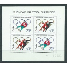 Polonia - Hojas Yvert 38 ** Mnh Deportes