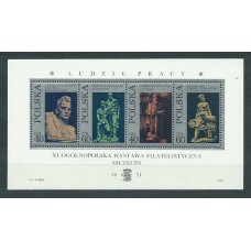 Polonia - Hojas Yvert 52 ** Mnh Esculturas