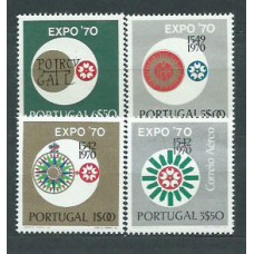 Portugal - Correo 1970 Yvert 1086/8+A.11 ** Mnh