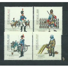 Portugal - Correo 1985 Yvert 1623/6 ** Mnh Uniformes Militares