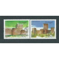 Portugal - Correo 1986 Yvert 1665/6 ** Mnh Castillos