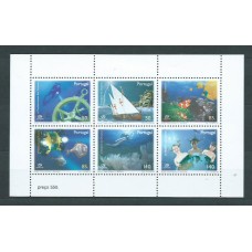 Portugal - Correo 1998 Yvert 2232/7a ** Mnh Barcos . Peces