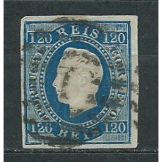 Portugal - Correo 1866-67 Yvert 25 usado Luis I