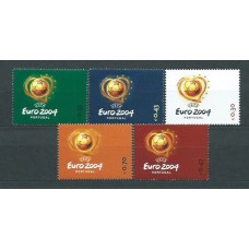 Portugal - Correo 2003 Yvert 2665/9 ** Mnh Fútbol