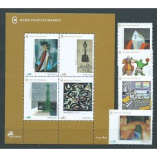 Portugal - Correo 2007 Yvert 3183/6+H.261 ** Mnh Pinturas