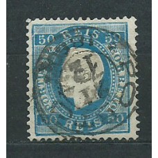Portugal - Correo 1870-80 Yvert 42(A) usado