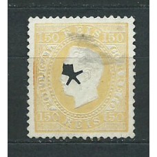 Portugal - Correo 1870-80 Yvert 47(B) usado