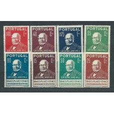 Portugal - Correo 1940 Yvert 600/7 (*) Mng Centenario del Sello