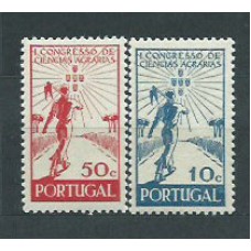 Portugal - Correo 1943 Yvert 645/6 ** Mnh