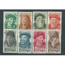 Portugal - Correo 1945 Yvert 655/62 * Mh Navegantes