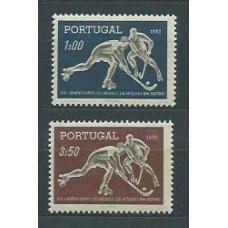 Portugal - Correo 1952 Yvert 762/3 * Mh Deportes .Hockey