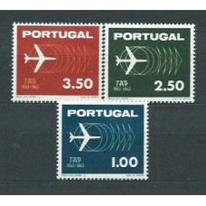 Portugal - Correo 1963 Yvert 932/4 ** Mnh Avión