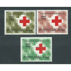 Portugal - Correo 1965 Yvert 968/70 ** Mnh Cruz Roja