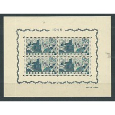 Portugal - Hojas 1945 Yvert 10 ** Mnh