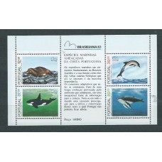 Portugal - Hojas 1983 Yvert 42 ** Mnh Fauna Marina