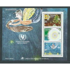 Portugal - Hojas 1987 Yvert 57 ** Mnh Navidad