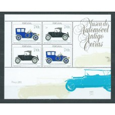 Portugal - Hojas 1992 Yvert 84 ** Mnh Autos