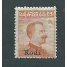 Rodas Correo Yvert 10 (*) Mng