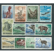 Rumania - Correo 1956 Yvert 1438/49 ** Mnh Fauna