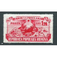 Rumania - Correo 1957 Yvert 1560 * Mh