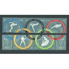 Rumania - Correo 1960 Yvert 1710/4 * Mh Juegos Olimpicos de Roma
