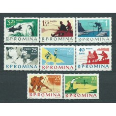 Rumania - Correo 1962 Yvert 1863/70 ** Mnh  Deportes. Pesca