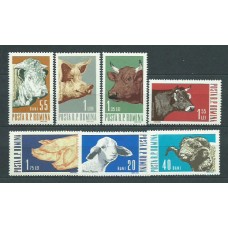 Rumania - Correo 1962 Yvert 1889/95 ** Mnh Fauna