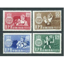 Rumania - Correo 1963 Yvert 1897/900 ** Mnh