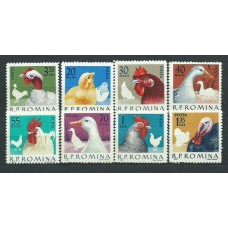 Rumania - Correo 1963 Yvert 1908/15 ** Mnh Fauna