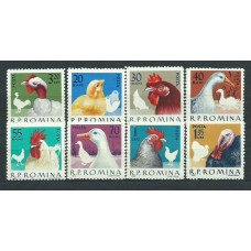 Rumania - Correo 1963 Yvert 1908/15 ** Mnh Fauna