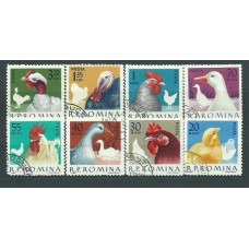 Rumania - Correo 1962 Yvert 1908/11 usado Fauna