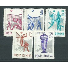 Rumania - Correo 1963 Yvert 1937/41 ** Mnh Deportes