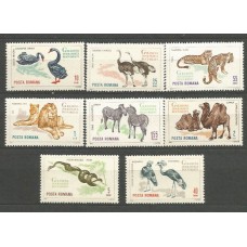 Rumania - Correo 1964  Yvert 2054/61 ** Mnh Fauna