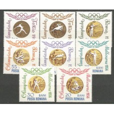 Rumania - Correo 1964 Yvert 2068/75 ** Mnh Deportes