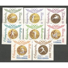 Rumania - Correo 1964 Yvert 2076/83 ** Mnh Deportes