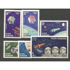 Rumania - Correo 1965 Yvert 2092/7 ** Mnh Astrofilatelia