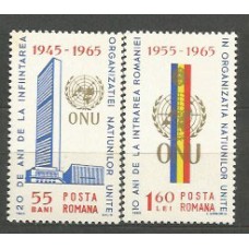 Rumania - Correo 1965 Yvert 2098/9 ** Mnh