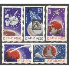 Rumania - Correo 1965 Yvert 2180/4 ** Mnh Astrofilatelia