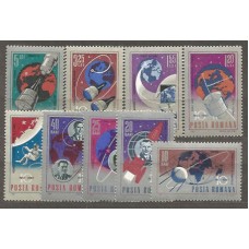 Rumania - Correo 1967 Yvert 2273/7+A,210/3 ** Mnh Astrofilatelia