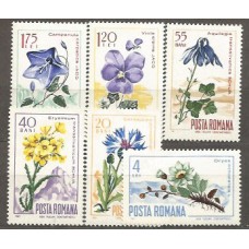 Rumania - Correo 1967 Yvert 2304/9 ** Mnh Flora