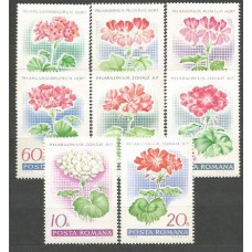 Rumania - Correo 1968 Yvert 2389/96 ** Mnh Flores