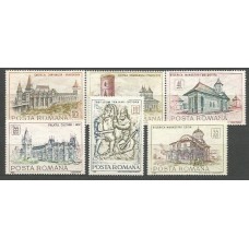 Rumania - Correo 1968 Yvert 2416/21 ** Mnh Monumentos