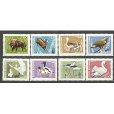 Rumania - Correo 1968 Yvert 2423/30 ** Mnh Fauna