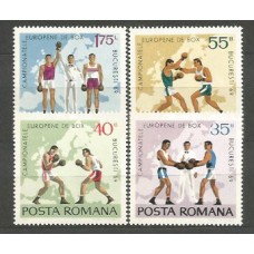 Rumania - Correo 1969 Yvert 2464/7 ** Mnh Deportes