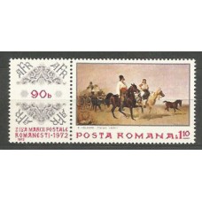 Rumania - Correo 1972 Yvert 2719 ** Mnh Dia del Sello