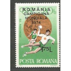 Rumania - Correo 1974 Yvert 2844 ** Mnh Deportes