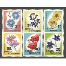Rumania - Correo 1975 Yvert 2912/7 ** Mnh Flores