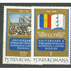 Rumania - Correo 1978 Yvert 3143/4 ** Mnh