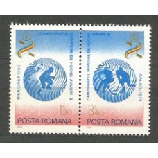 Rumania - Correo 1979 Yvert 3155/6 ** Mnh Deportes